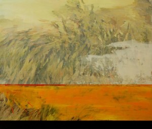 Wong Perng Fey - Brief encounter (2010) | Oil on canvas; 122cm x 136cm