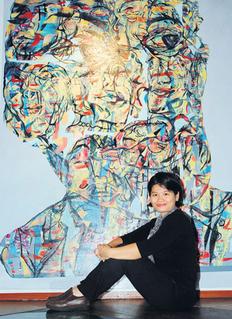 Yau says her canvas is like a diary