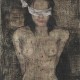 Ciduk, Siksa, Bunuh, Buang II (2018) Acrylic and charcoal on canvas; 162cm x 127cm