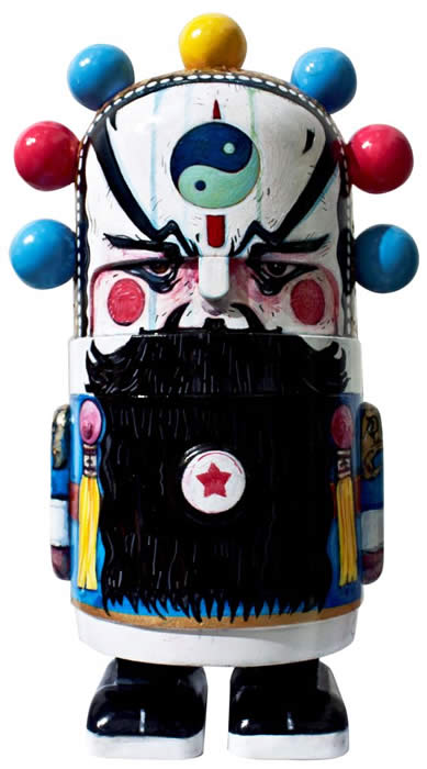 Anurendra Jegadeva's Robonut work - ‘Kenny’ | Acrylic, mixed media
