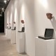 Heather Dewey-Hagborg - Stranger Visions [Installation view] (2012-2013) | Found genetic materials, custom software, 3d prints, documentation; Dimensions vary
