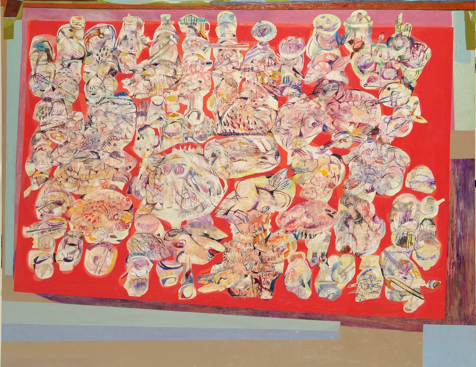 Dis-Unity (2005) Oil on canvas; 168cm x 214cm