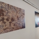 Installation view: Heather Dewey-Hagborg - Lovesick: the Transfection (2019) | Custom retrovirus, glass (10 vials), two single channel HD videos, music arranged by the artist; Dimensions variable
