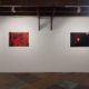 Installation view: Heather Dewey-Hagborg - Lovesick: the Transfection (2019) | Custom retrovirus, glass (10 vials), two single channel HD videos, music arranged by the artist; Dimensions variable